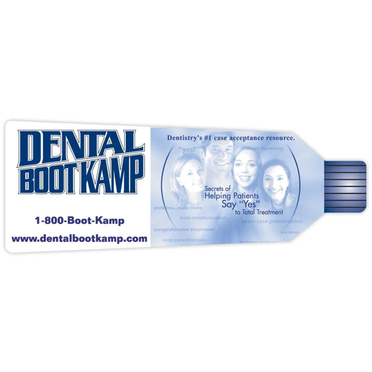 Vinyl Label (3.875"x1.5") Toothpaste 1