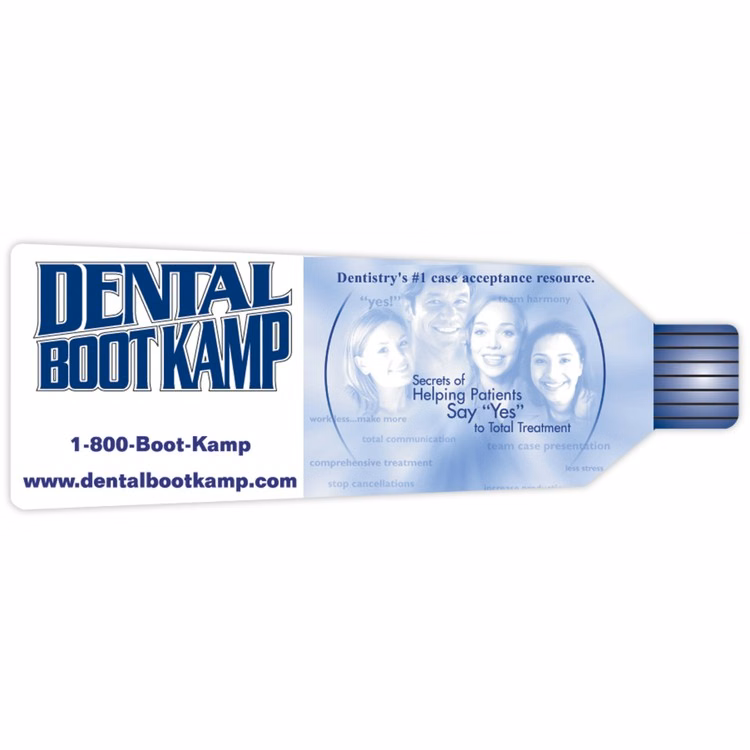 Vinyl Label (3.875"x1.5") Toothpaste