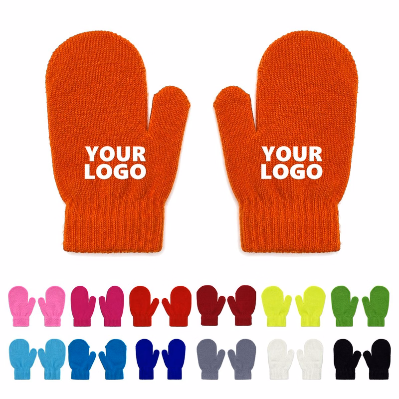 Infant Soft Knit Mitten Gloves