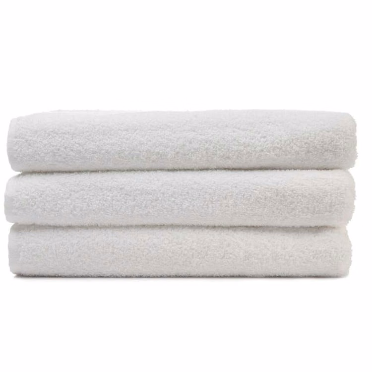 100% Cotton Towels - 30" x 60" White