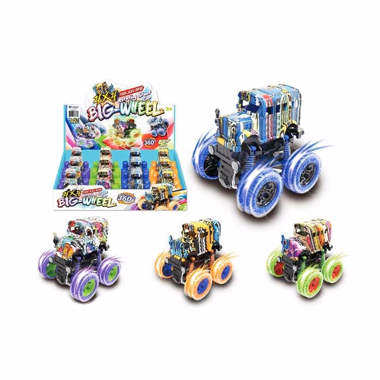 Big Wheel Bus Assorted Designs - 3.5"