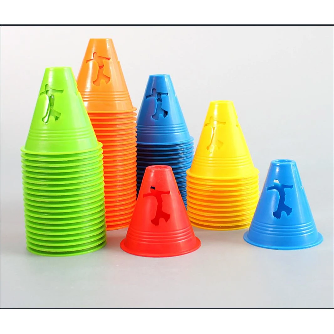 3 Inch Plastic Windproof Slalom Cones 1