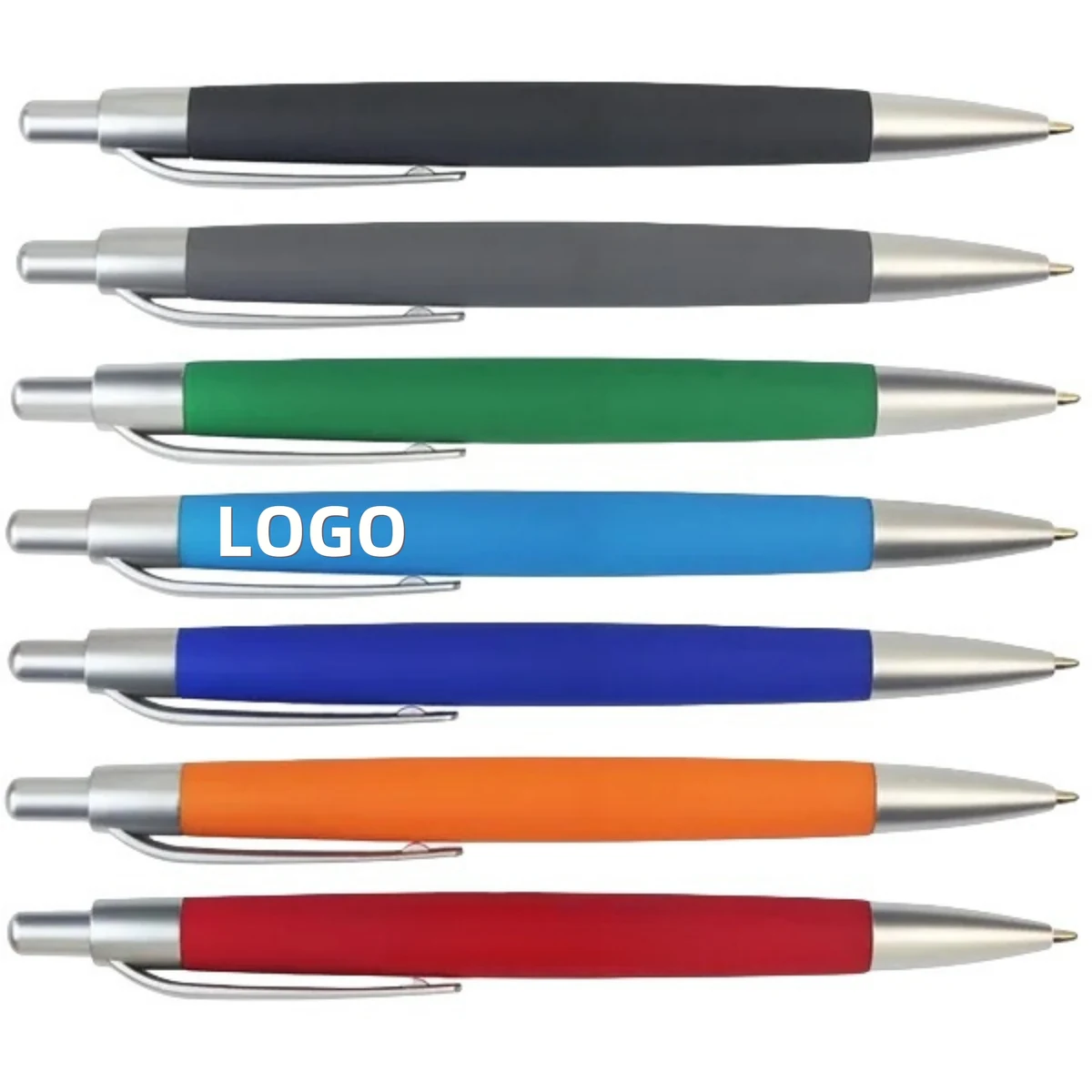 Plastic Retractable Ballpoint Pen MOQ 100 1