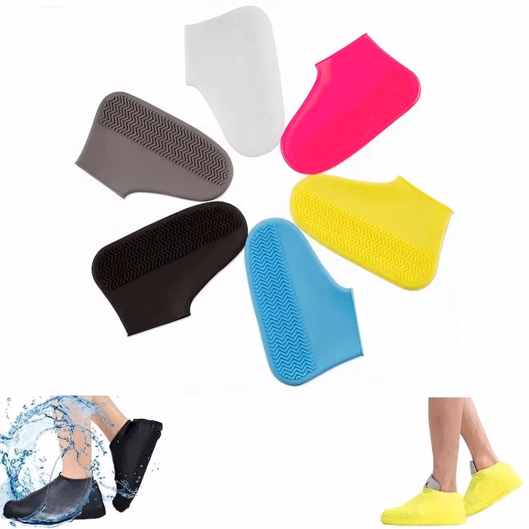 Silicone Waterproof Reusable Non Slip Boot and Shoe Cover