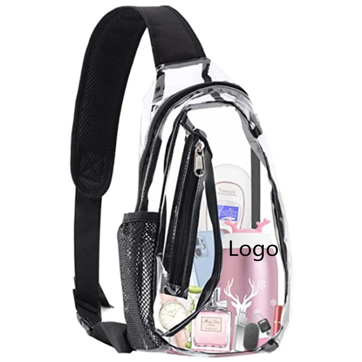 Clear Shoulder Crossbody Backpack 1