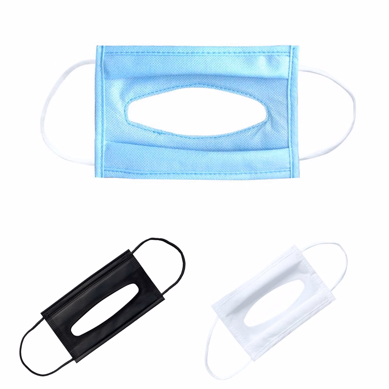 Disposable Nonwoven Clear PVC Window Face Shield Masks
