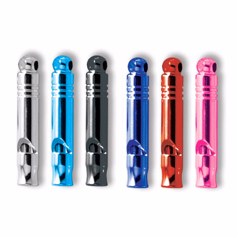Stock Shape Acrylic Tag With Emergency Whistle