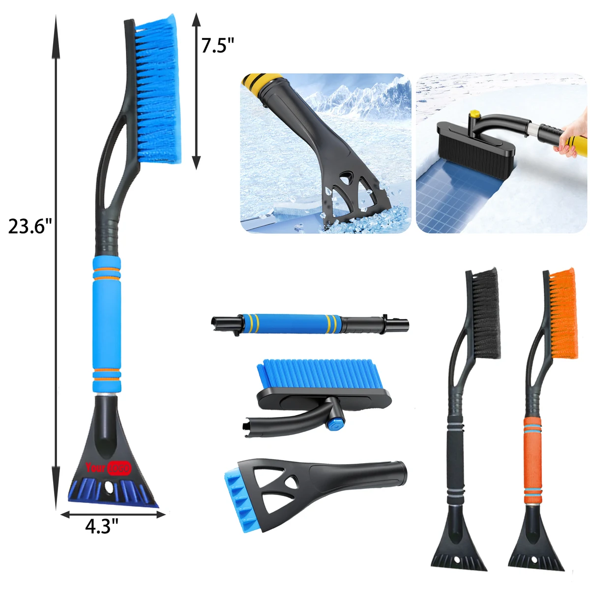 Durable Car Snow And Ice Shovel 1