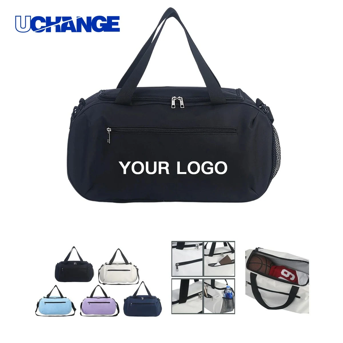Oxford Fitness Bag Organizer with Hand and Shoulder Straps 1