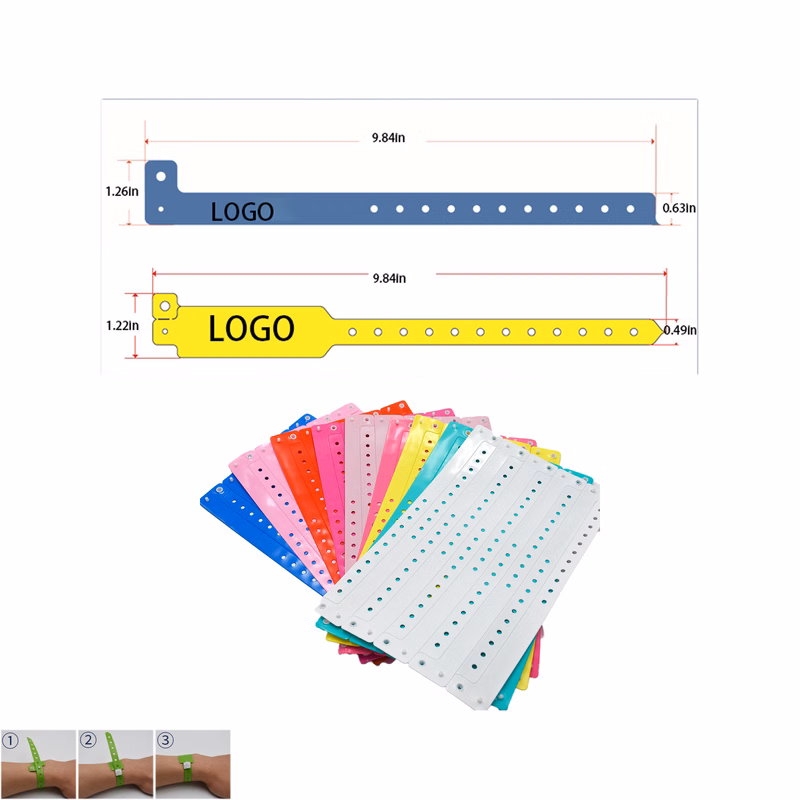 Disposable Waterproof PVC Event Wristband