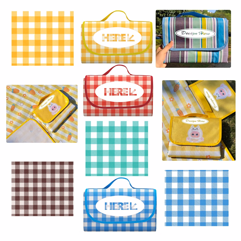 MOQ50 Oxford Cloth Waterproof Camping Mat