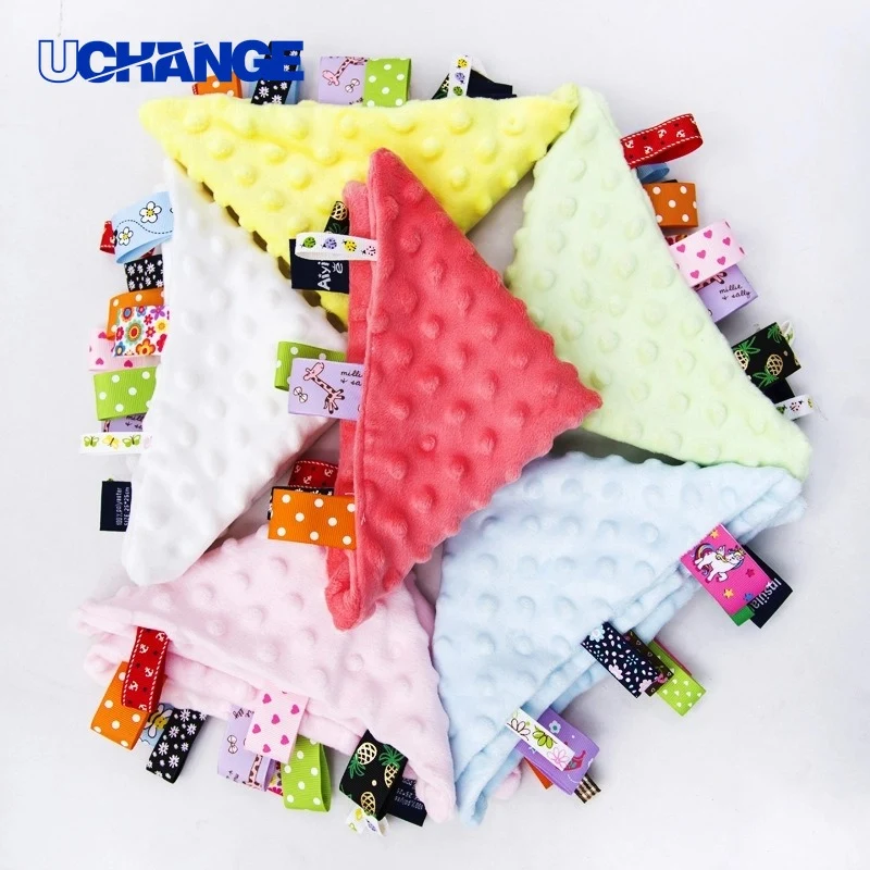 Baby Security Tag Blanket Comfort Toy for Infants & Toddlers 1
