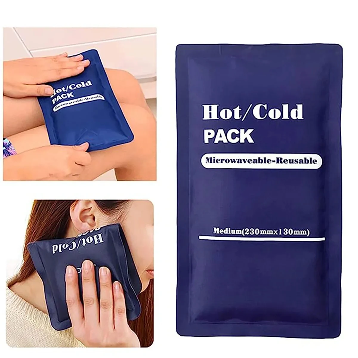 Hot and Cold Reusable Ice Pack Gel 1