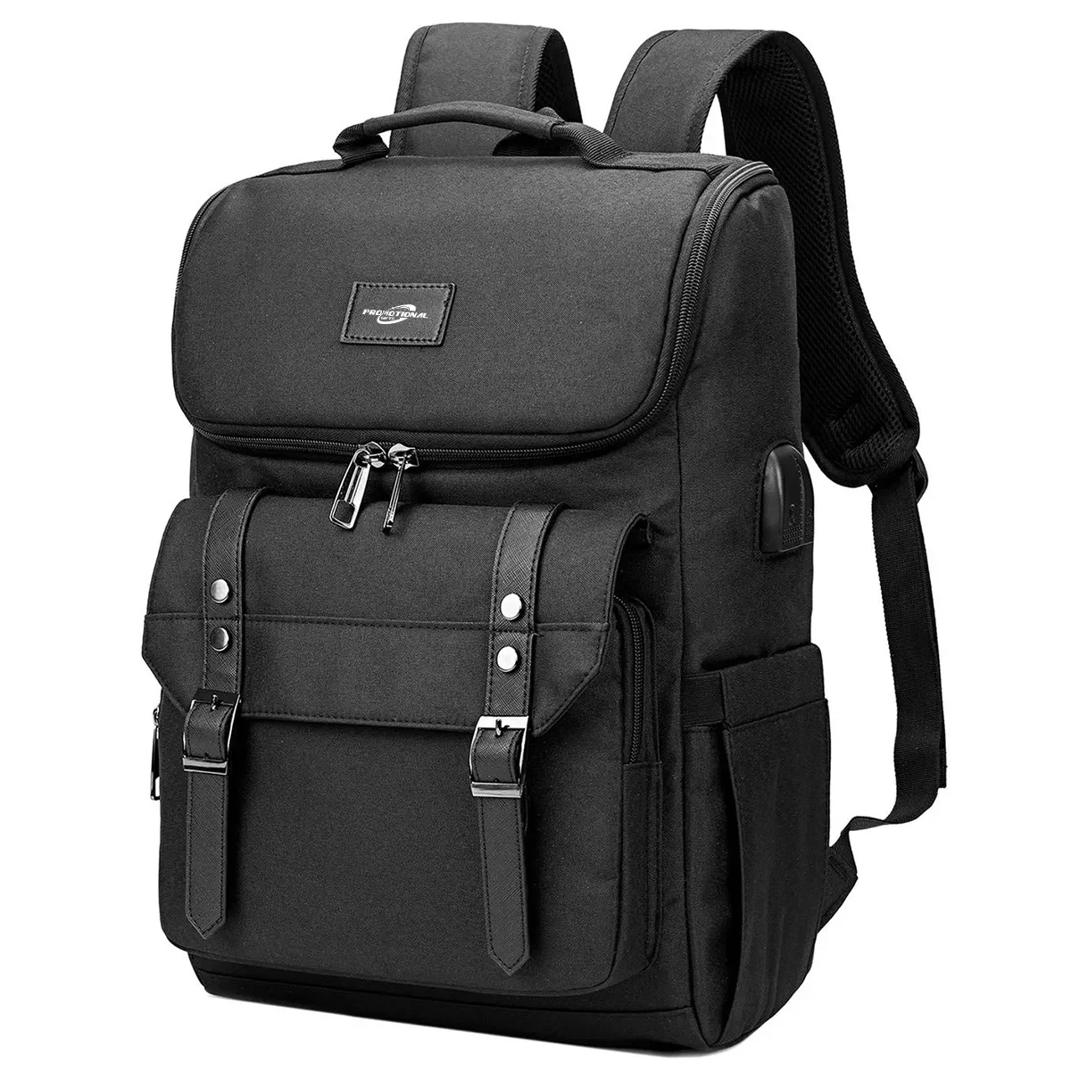 Vintage Travel Laptop Backpack with usb Charging 1