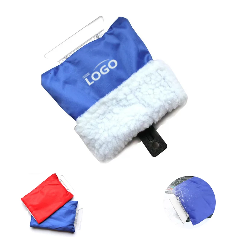 Snow shovel with gloves 1