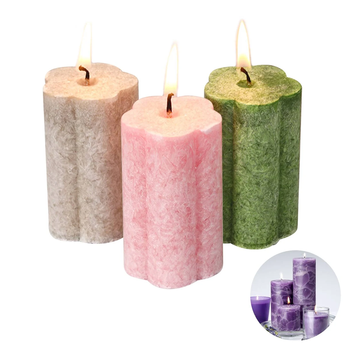 Customized Pillar Candle 1