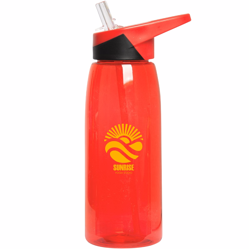 Clasher 750 Ml. (25 Fl. Oz.) Tritan™ Bottle With Straw