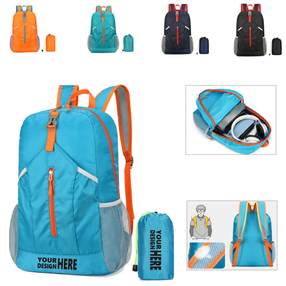 Foldable Camping Bag with Large Capacity 1