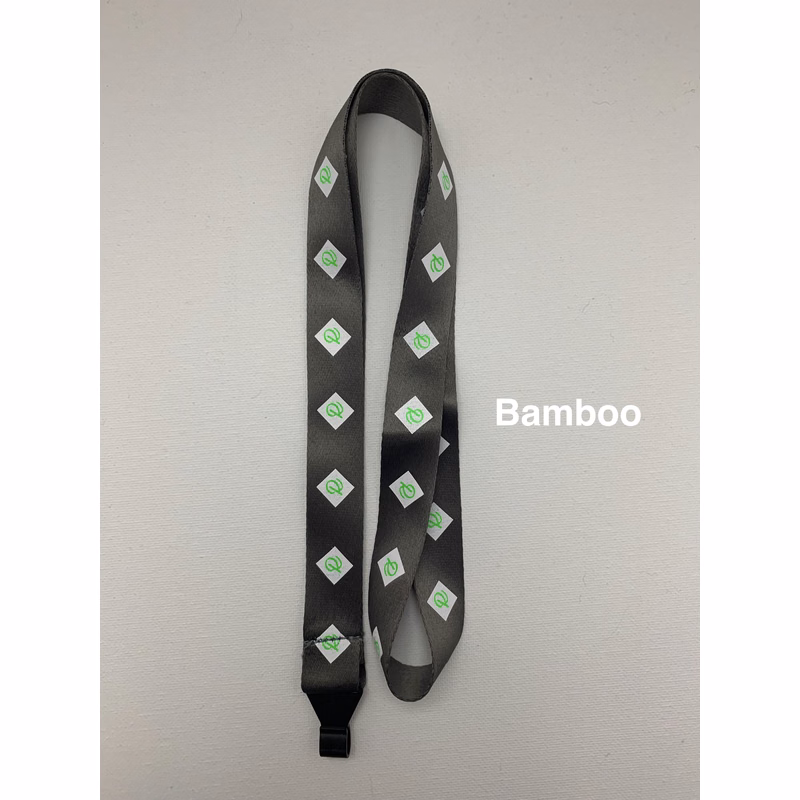 3/4" Silkscreen Enviro Non-Breakaway Lanyard