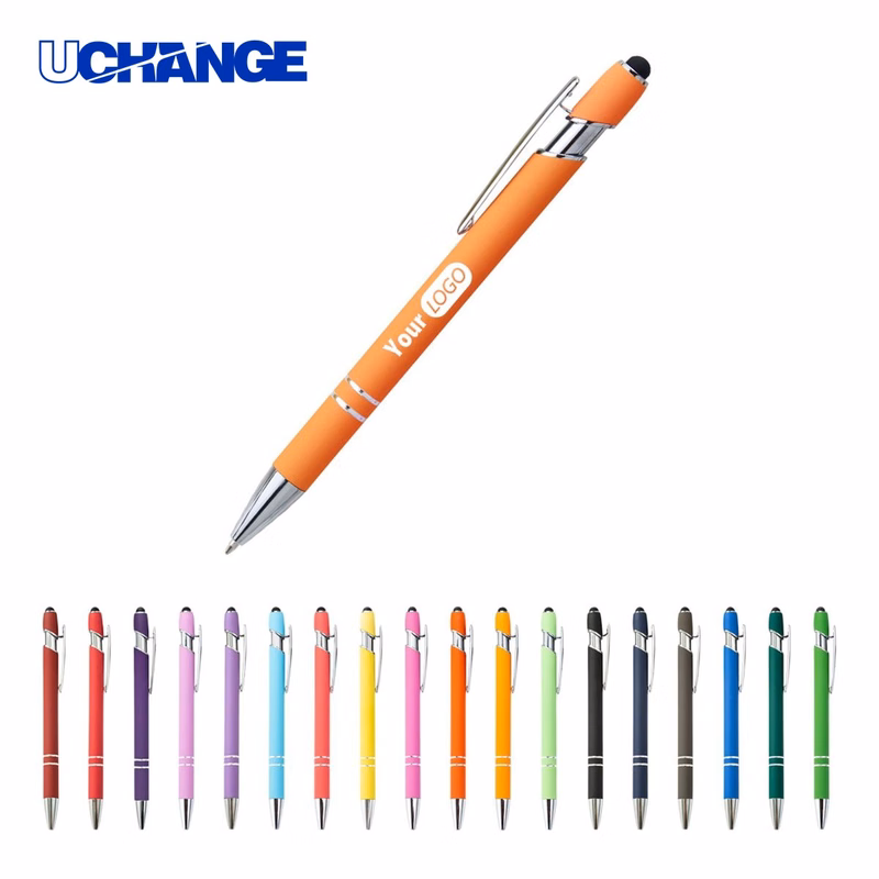 Retractable Ballpoint Pen with Stylus Tip