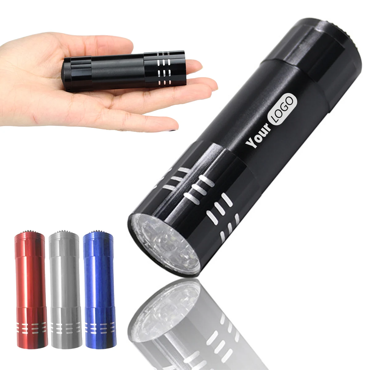 Aluminum Alloy Uv Sterilization Flashlight 1