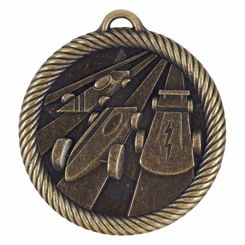 Pinewood Derby Value Medal