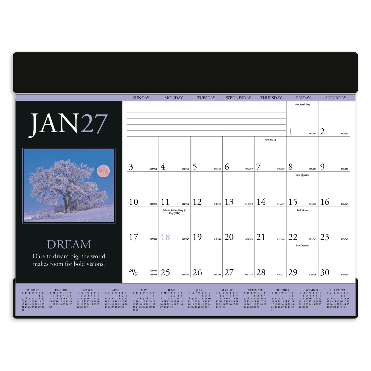 Triumph® Calendars Motivations Desk Pad 1