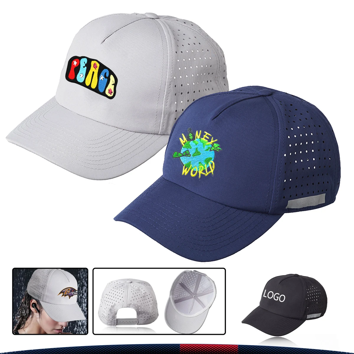 Hedraze Performance Running Cap 1
