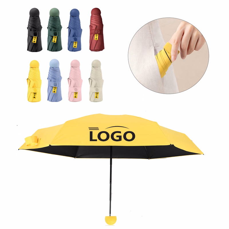 MOQ:10pcs Mini Travel Umbrella