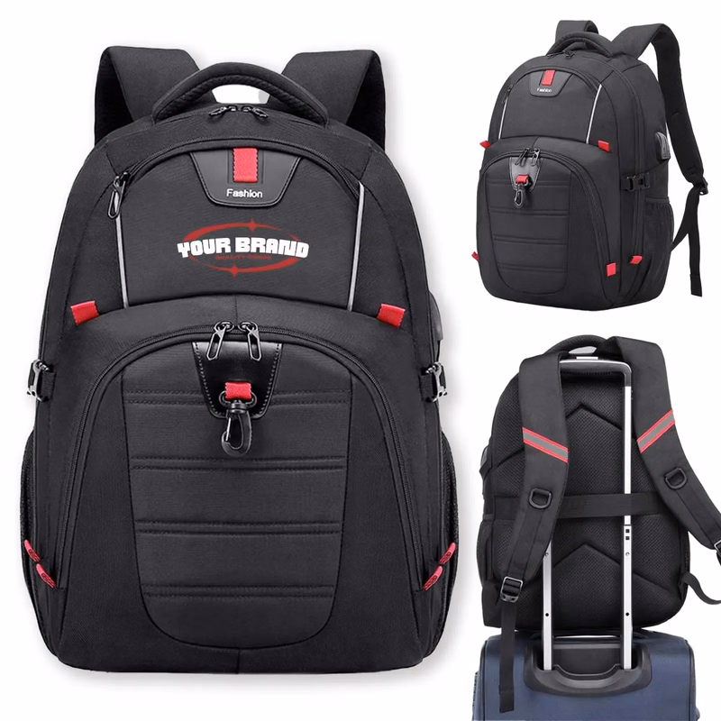 15.6 Inch Large Capacity Backpack W/ USB Charging Port