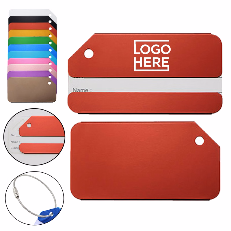 Aluminum Luggage Tags Holders