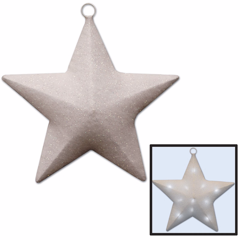 Light Up Sparkle Stars Decorations
