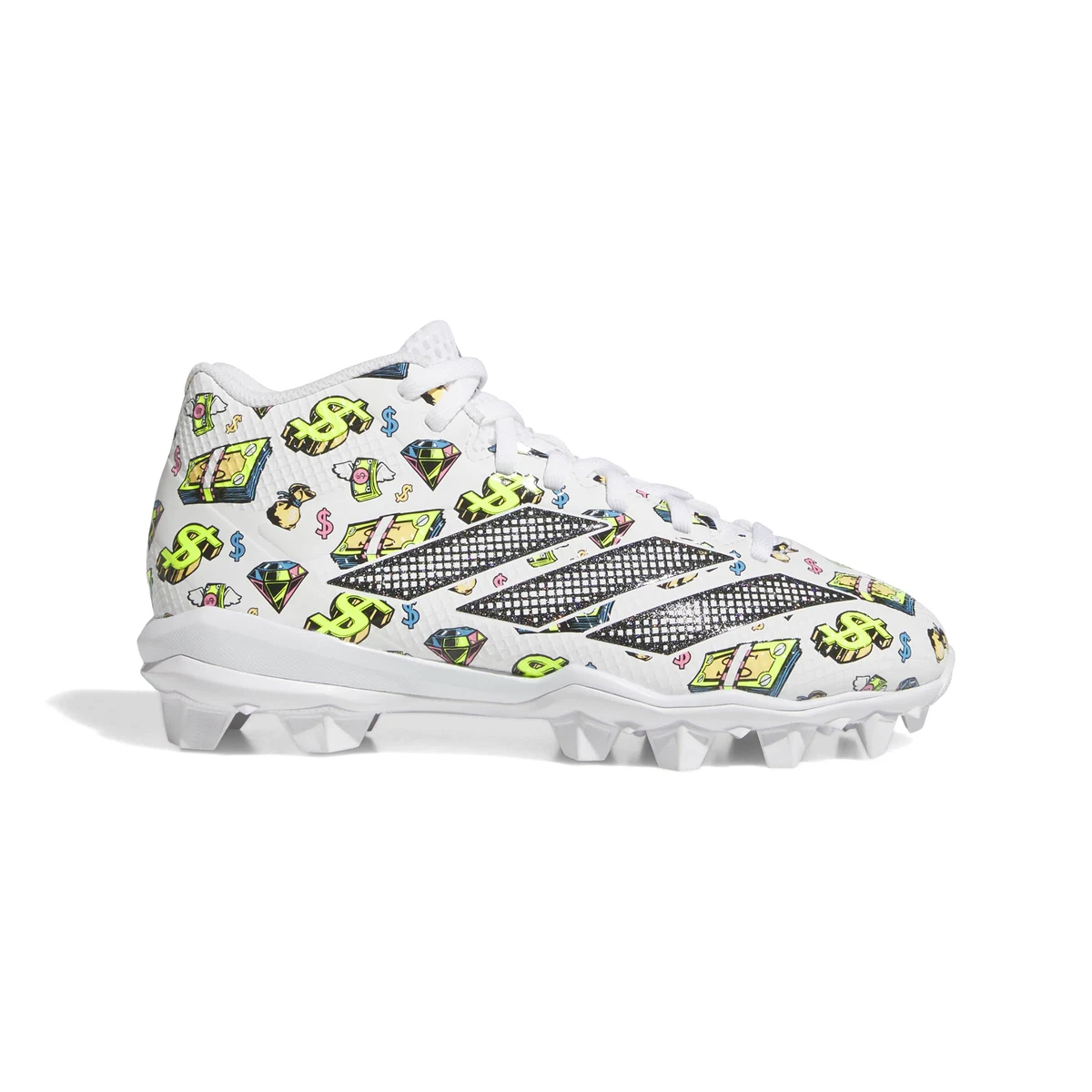 Adizero Impact.2 Kids Molded Rubber American Football Cleats 1