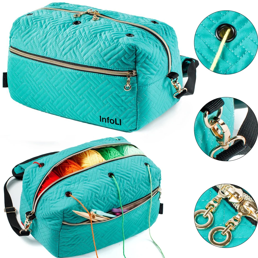 Knitting Bag Yarn Storage Bag 1