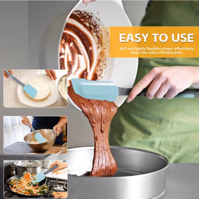 Silicone Basting and Spatula Set