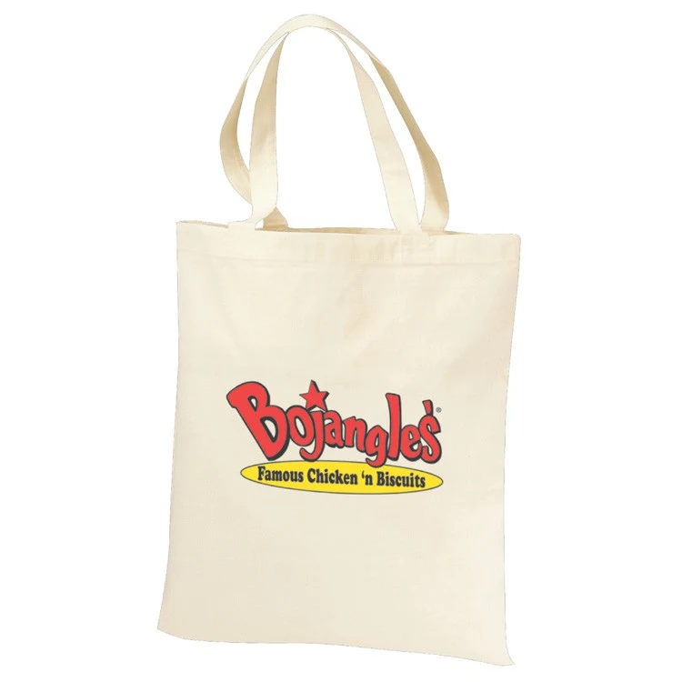 6 oz. Cotton Natural Canvas Tote Bag 1