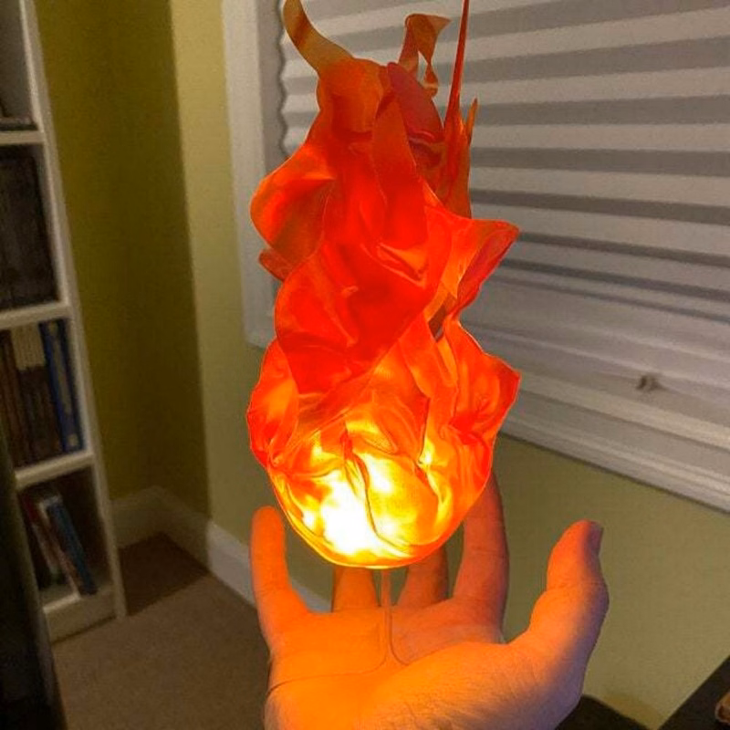Halloween Floating Fireball Prop