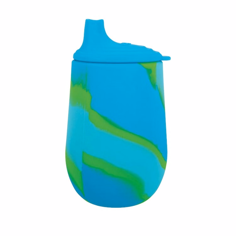 Nuby First Training Cups - 6 oz 6+ Months Blue/Green