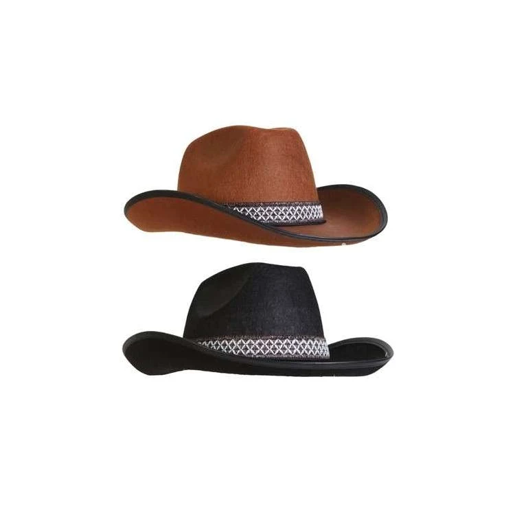 Western Style Cowboy Hats - Assorted 1