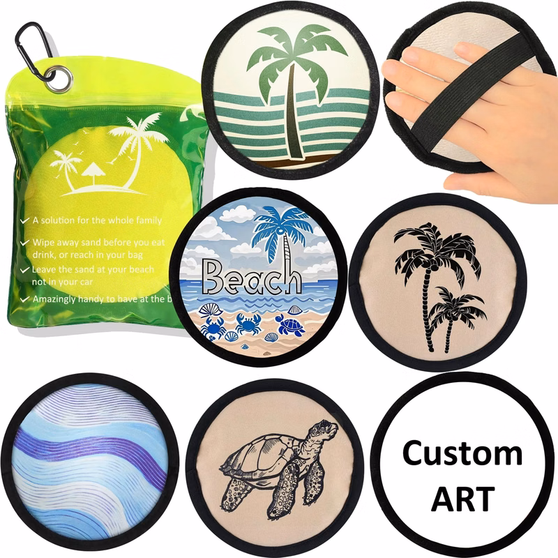 Beach Sand Remover Bag with Carabiner