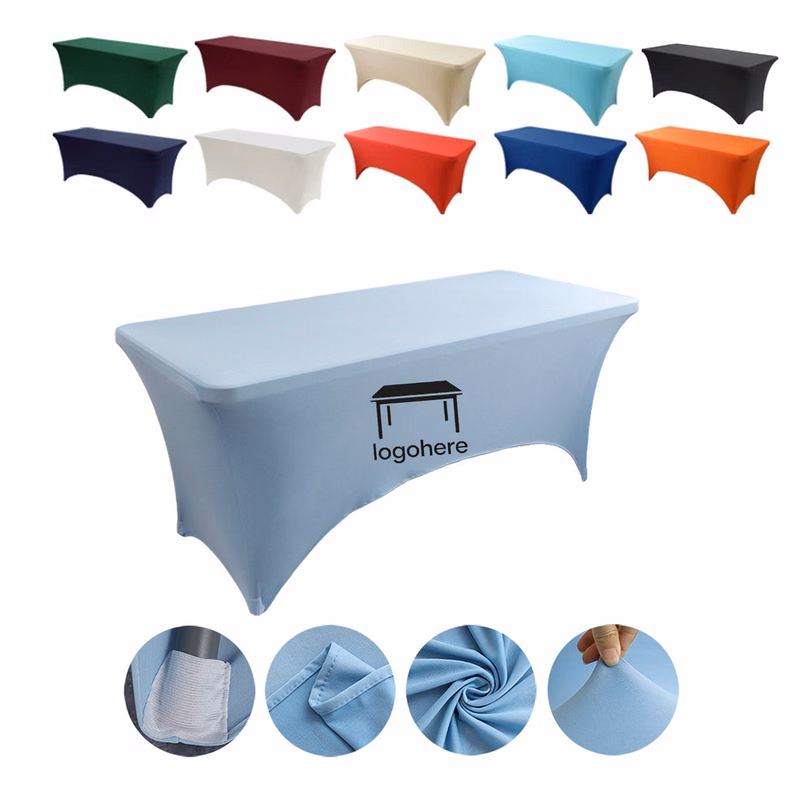 Rectangular Fitted Banquet Table Cover