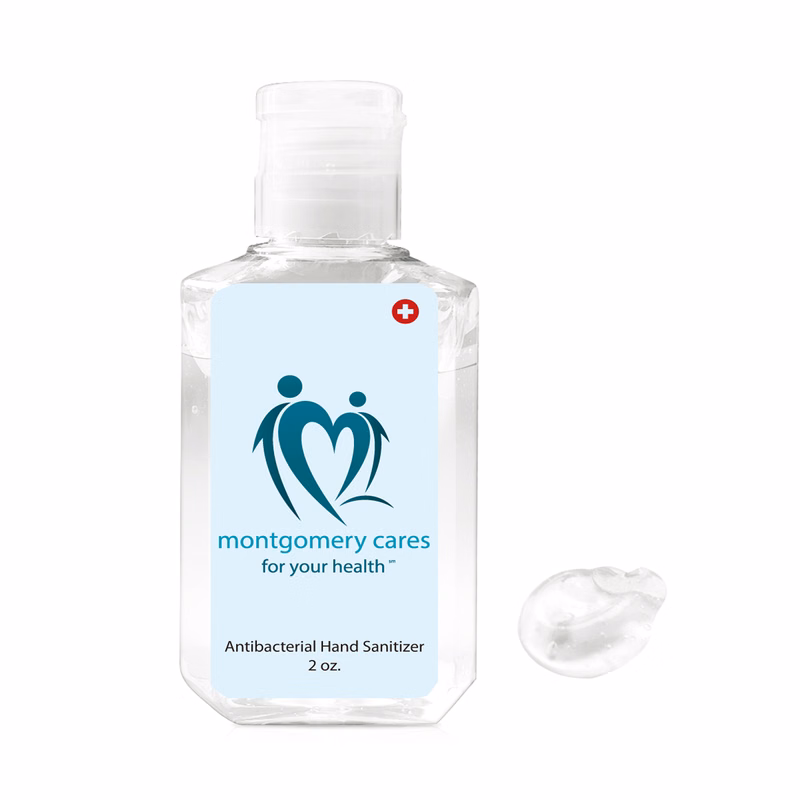 Hand Sanitizer Gel, 2 oz. - Printed