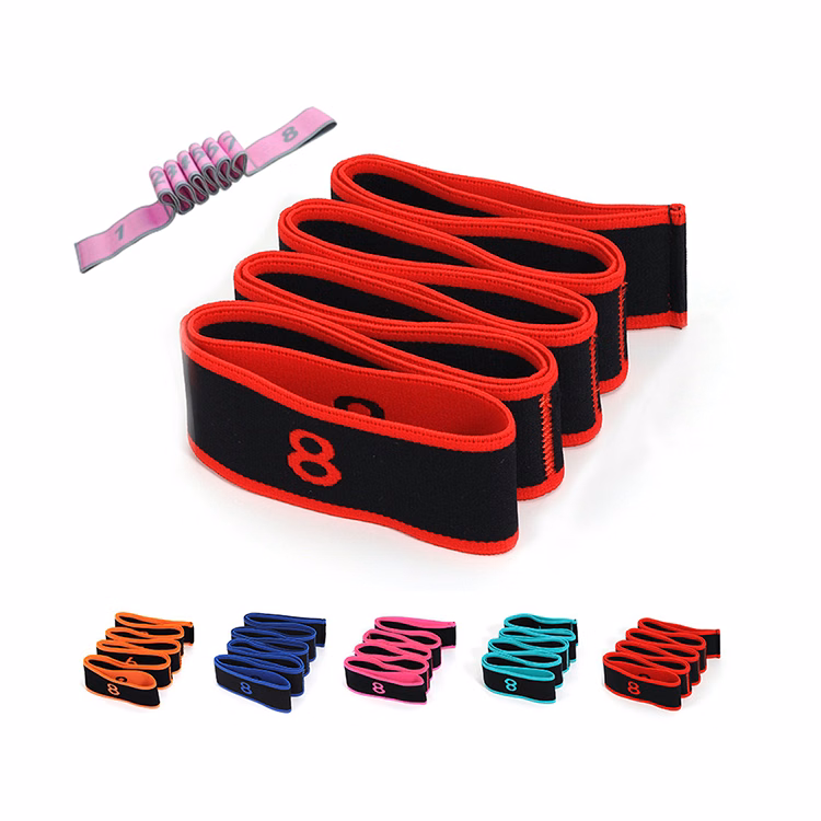 Yoga segment stretching belt