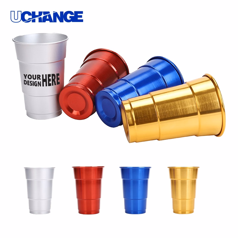 16oz Durable Aluminum Outdoor Cup