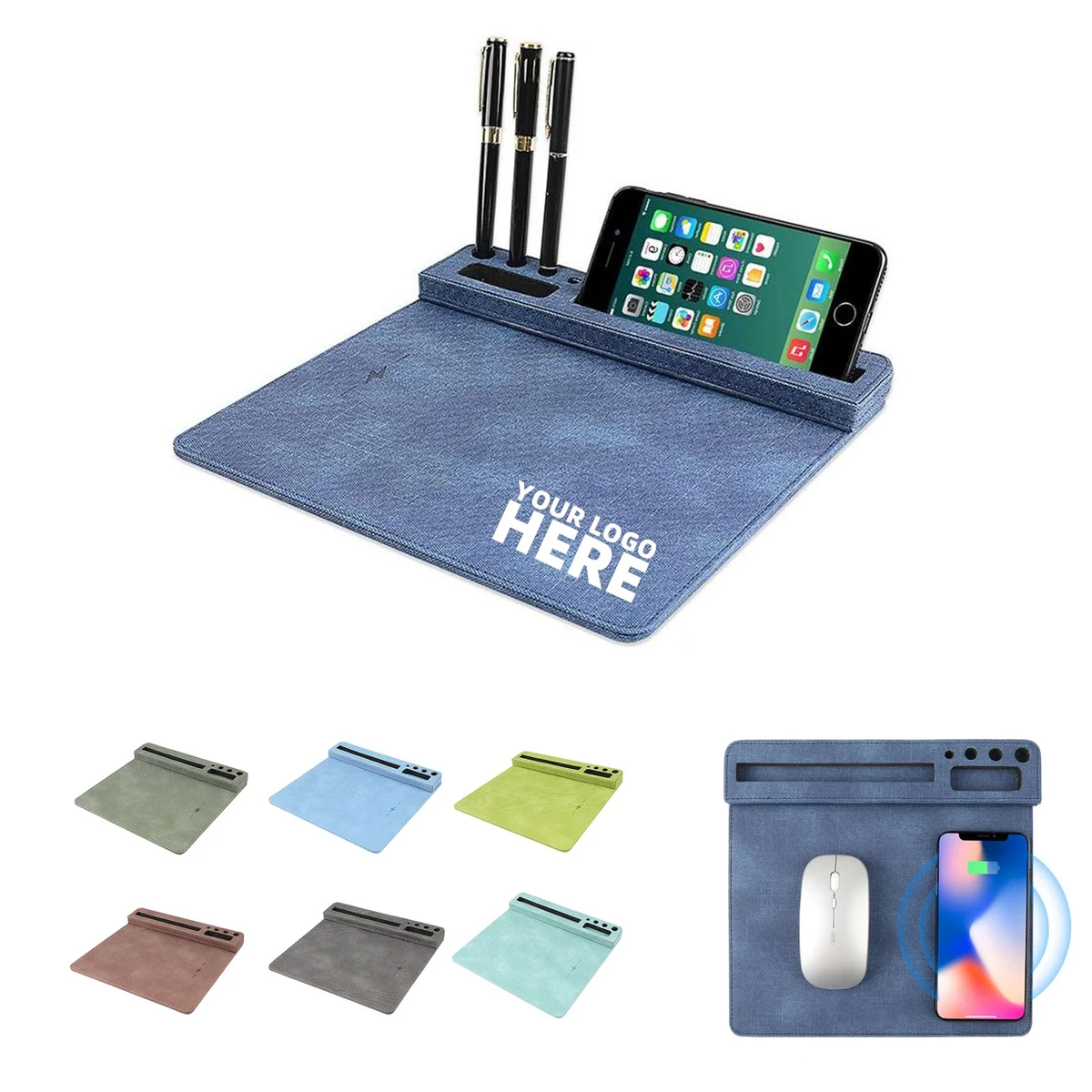 Mouse Mat With Wireless Charger 1