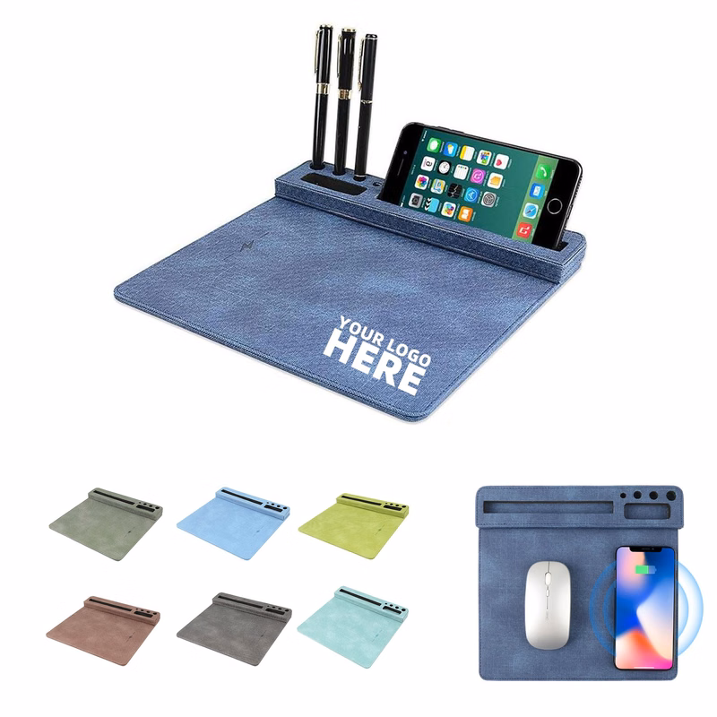 Mouse Mat With Wireless Charger