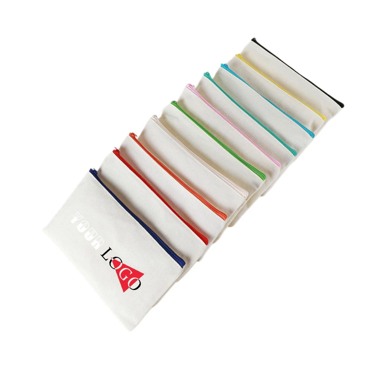 Small Zipper Pencil Pouch Office Supplies 1
