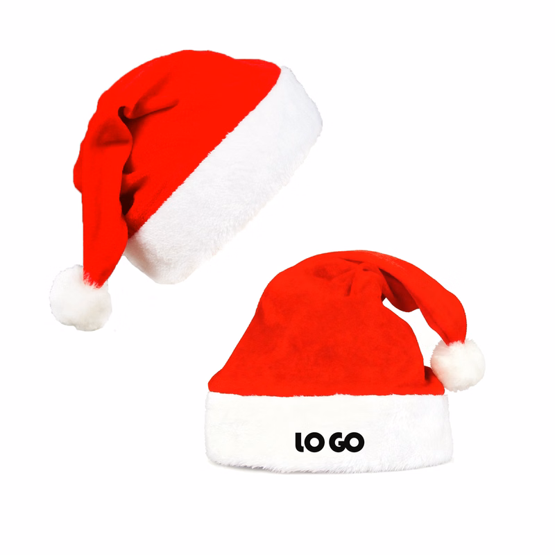 Children's Velvet Christmas Hat