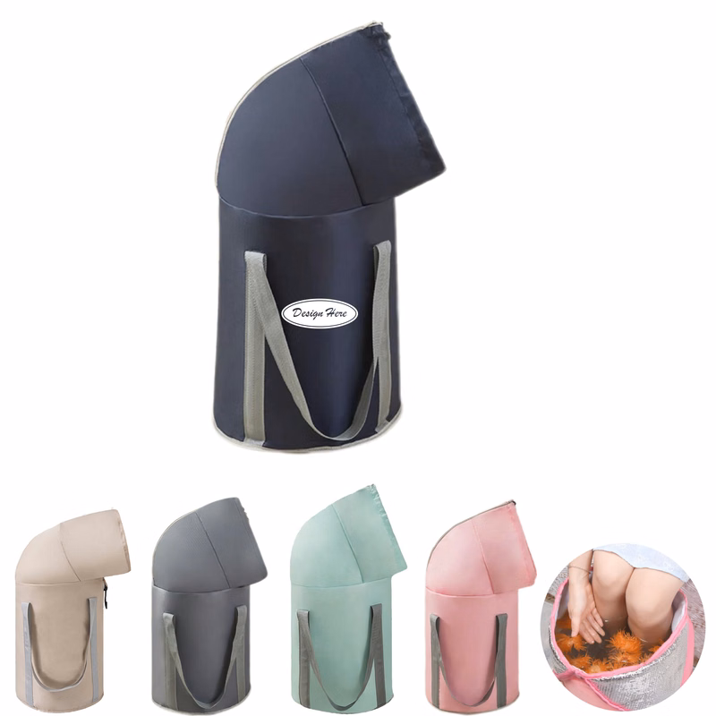 Portable Deep Foot Soaking Tub with Reinforced & Foldable Structure