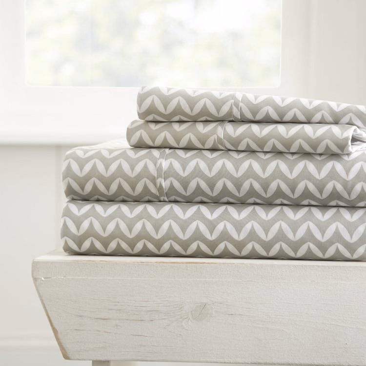 Premium Sheet Sets - Light Blue King 4 Piece